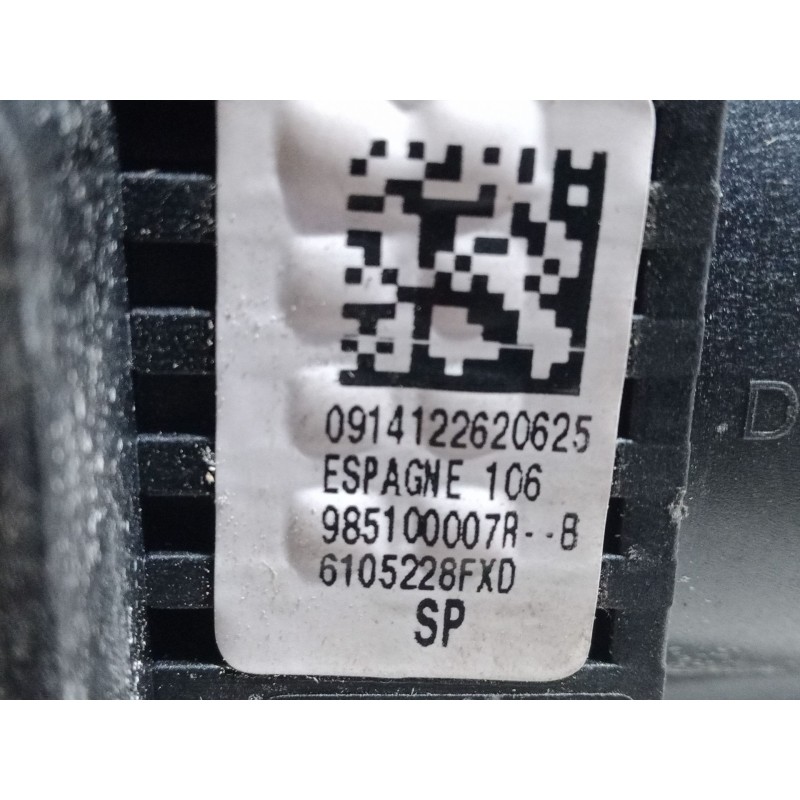 Recambio de airbag volante para renault megane iii hatchback (bz0/1_, b3_) 1.5 dci referencia OEM IAM 0914122620625.985100007R--