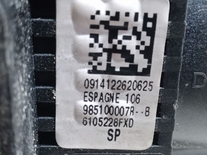 Recambio de airbag volante para renault megane iii hatchback (bz0/1_, b3_) 1.5 dci referencia OEM IAM 0914122620625.985100007R--