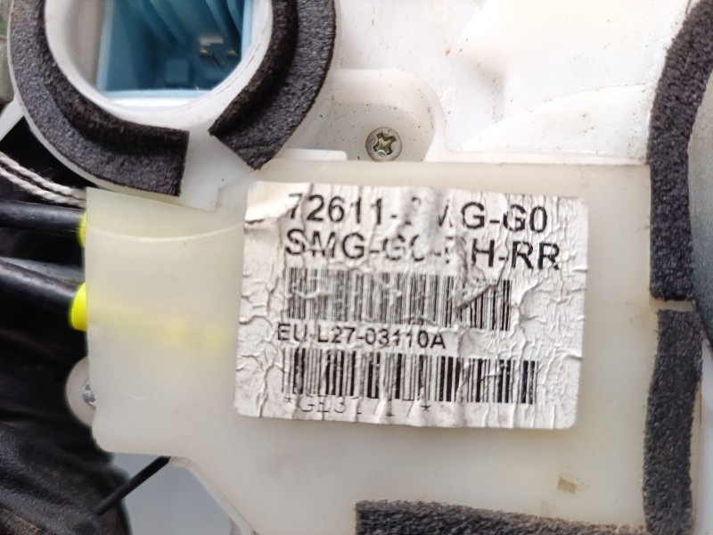 Recambio de cerradura puerta trasera derecha para honda civic viii hatchback (fn, fk) 1.8 (fn1, fk2) referencia OEM IAM   