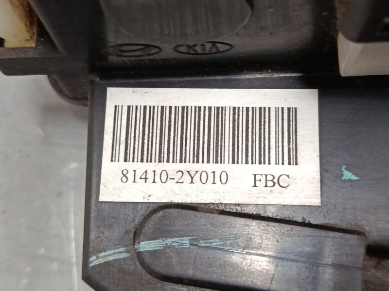 Recambio de cerradura puerta trasera izquierda para hyundai ix35 (lm, el, elh) 2.0 crdi referencia OEM IAM 814102Y010  