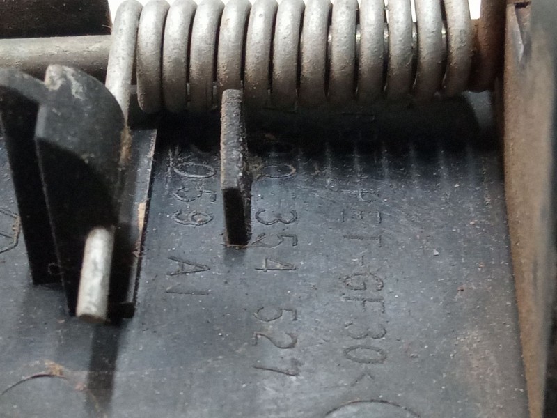 Recambio de maneta exterior puerta corredera izquierda para renault kangoo (kc0/1_) 1.2 16v (kc05, kc06, kc03, kc0t, kc0w, kc1d)