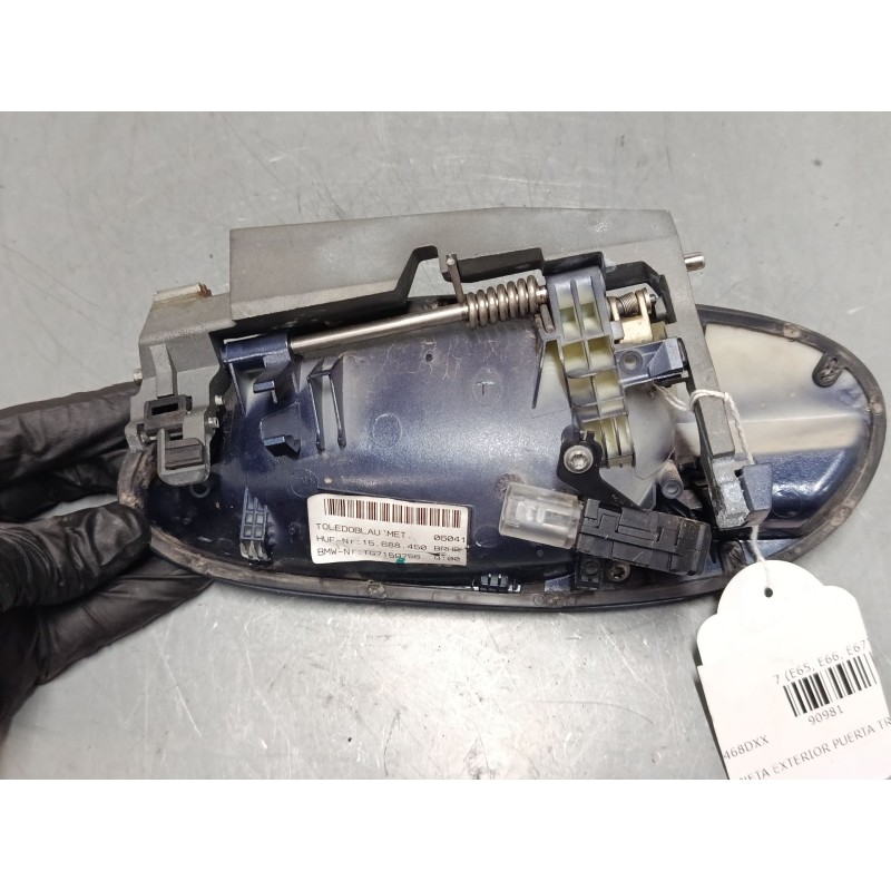 Recambio de maneta exterior puerta trasera derecha para bmw 7 (e65, e66, e67) 730 i, li referencia OEM IAM   