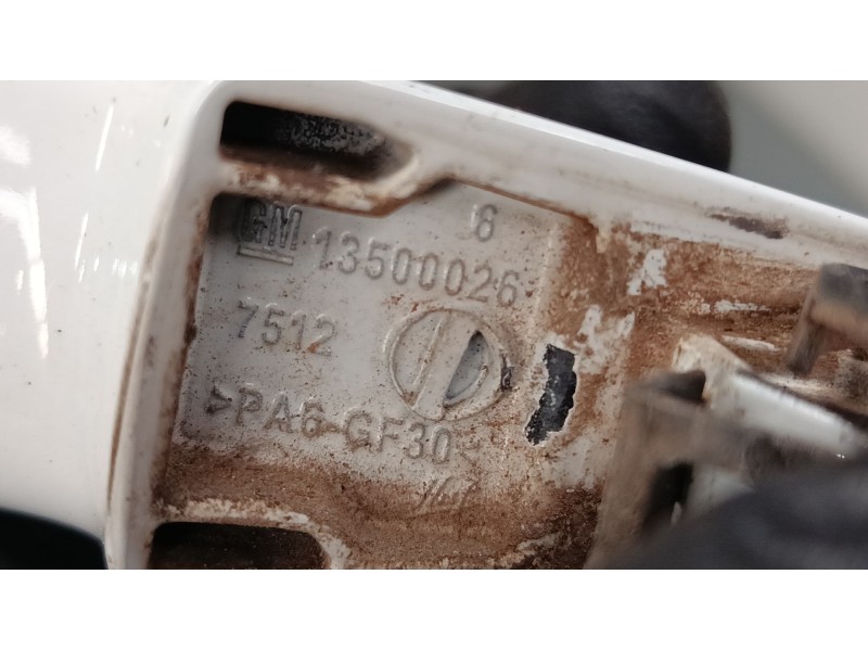 Recambio de maneta exterior puerta trasera derecha para chevrolet cruze hatchback (j305) 1.8 referencia OEM IAM 13500026  