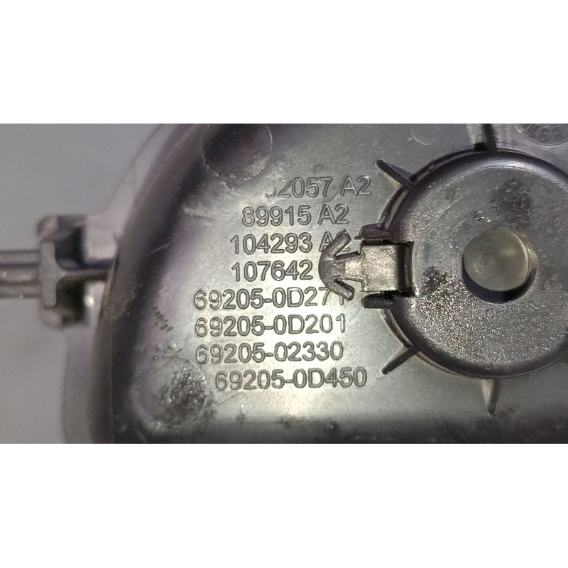 Recambio de maneta interior puerta delantera derecha para toyota aygo (_b4_) 1.0 (kgb40) referencia OEM IAM 89915A2  