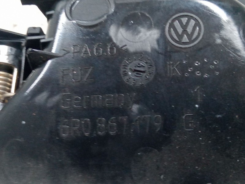 Recambio de maneta interior puerta trasera izquierda para volkswagen polo v (6r1, 6c1) 1.2 referencia OEM IAM 6R0867179  