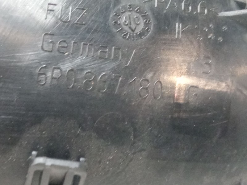 Recambio de maneta interior puerta trasera derecha para volkswagen polo v (6r1, 6c1) 1.2 referencia OEM IAM 6R0867180  