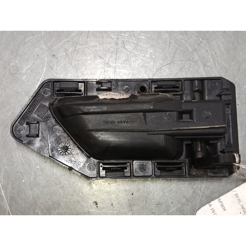 Recambio de maneta interior puerta delantera izquierda para citroën berlingo / berlingo first monospace (mf_, gjk_, gfk_) 1.6 hd