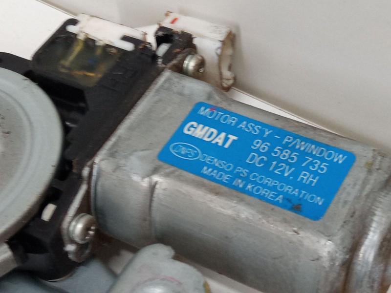 Recambio de elevalunas electrico delantero derecho para chevrolet aveo / kalos hatchback (t200) 1.2 referencia OEM IAM   