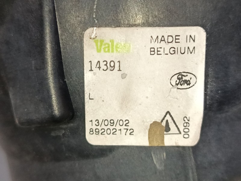 Recambio de faro antiniebla izquierdo para ford fiesta v (jh_, jd_) 1.4 tdci referencia OEM IAM 89202172  