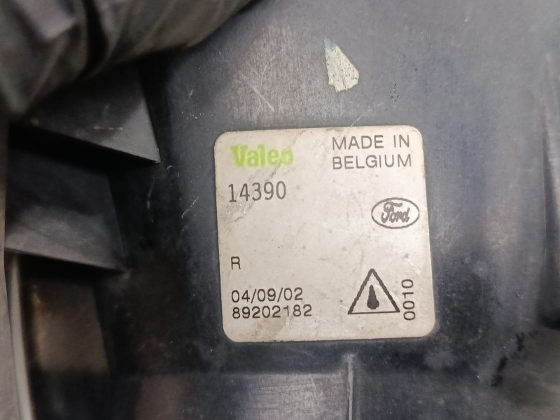 Recambio de faro antiniebla derecho para ford fiesta v (jh_, jd_) 1.4 tdci referencia OEM IAM 89202182  