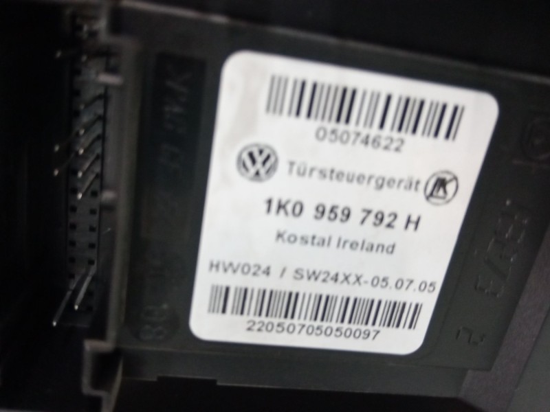 Recambio de elevalunas electrico delantero derecho para volkswagen passat b6 (3c2) 2.0 tdi 16v referencia OEM IAM 1K0959792H  