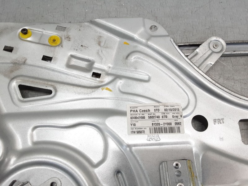 Recambio de elevalunas electrico delantero derecho para hyundai ix35 (lm, el, elh) 1.7 crdi referencia OEM IAM 402390B  