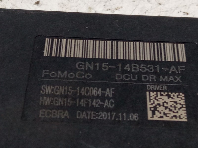 Recambio de modulo control puerta para ford ecosport 1.0 ecoboost referencia OEM IAM GN1514B531AF  