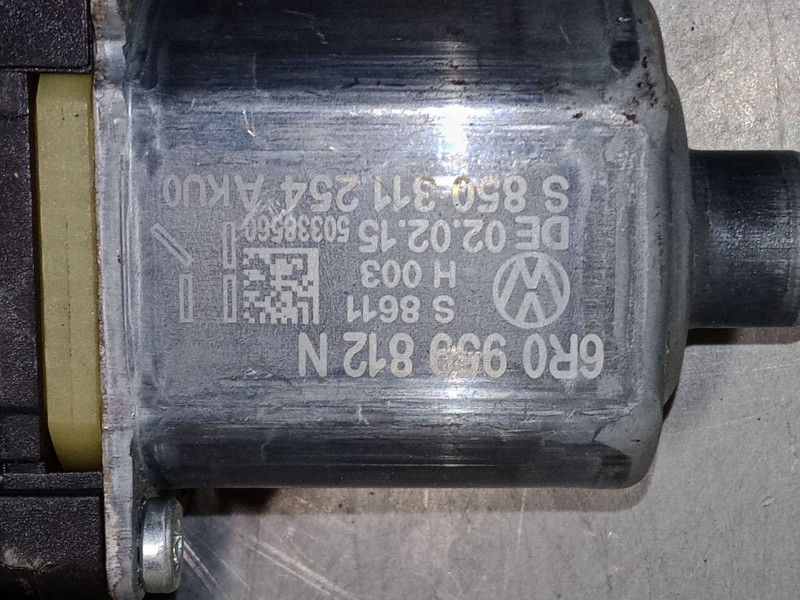 Recambio de elevalunas electrico trasero derecho para volkswagen polo v (6r1, 6c1) 1.4 tdi referencia OEM IAM 6R0959812N  