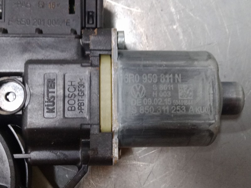 Recambio de elevalunas electrico trasero izquierdo para volkswagen polo v (6r1, 6c1) 1.4 tdi referencia OEM IAM 6R0959811N  