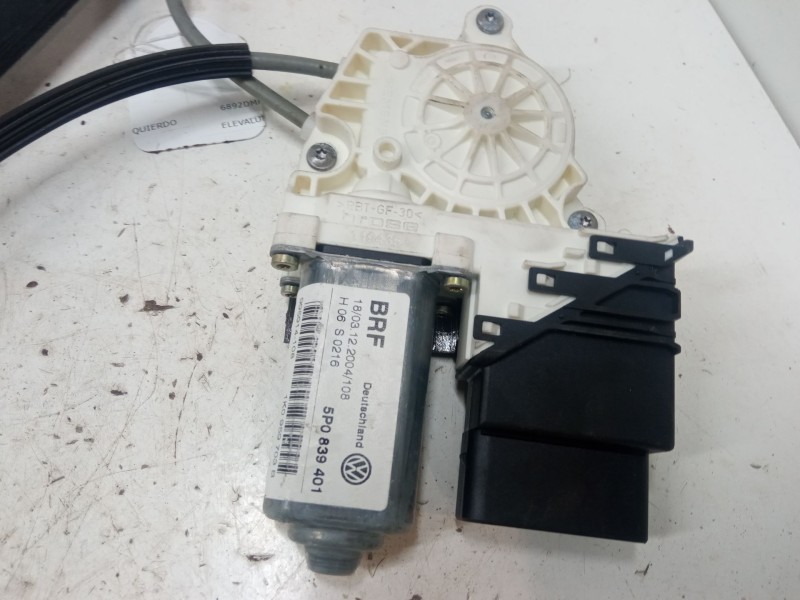 Recambio de elevalunas electrico trasero izquierdo para seat toledo iii (5p2) 1.9 tdi referencia OEM IAM 5P0839401  