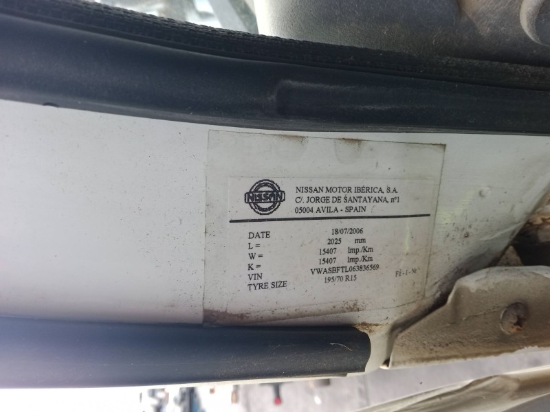 nissan cabstar e (tl_, vl_) del año 2006