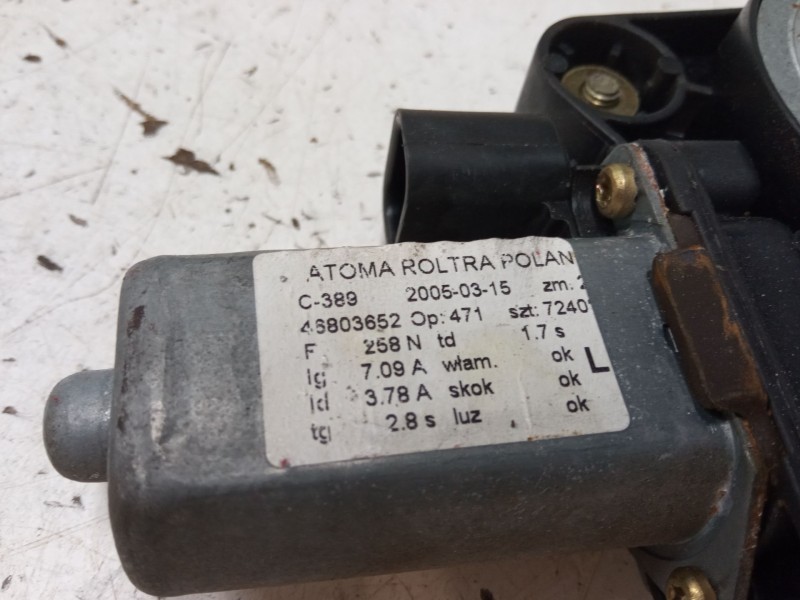 Recambio de elevalunas delantero izquierdo para fiat panda / panda classic (169_) 1.2 (169.axb11, 169.axb1a) referencia OEM IAM 