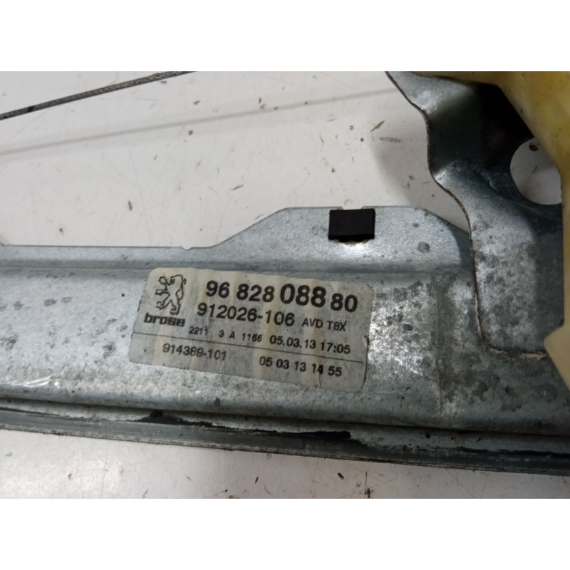 Recambio de elevalunas electrico delantero derecho para peugeot 3008 i monospace (0u_) 1.6 hdi 115 / bluehdi 115 referencia OEM 