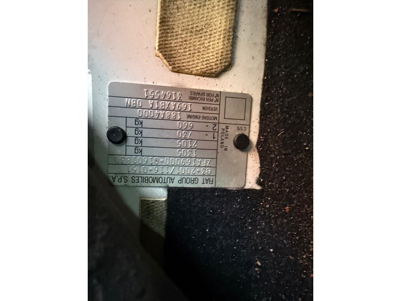 fiat panda / panda classic (169_) del año 2009