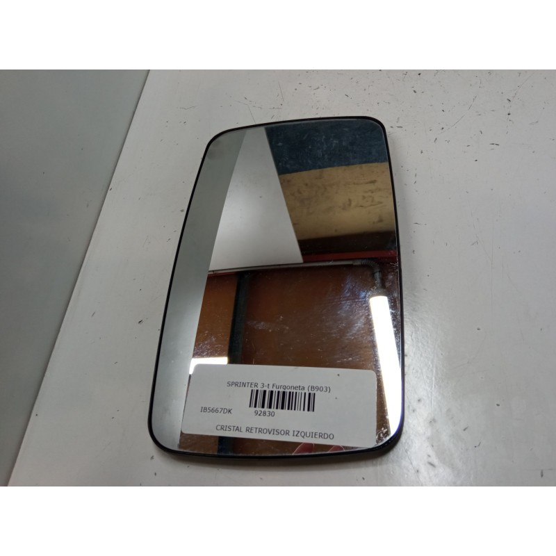Recambio de cristal retrovisor izquierdo para mercedes-benz sprinter 3-t furgoneta (b903) 310 d 2.9 (903.461, 903.462, 903.463) 