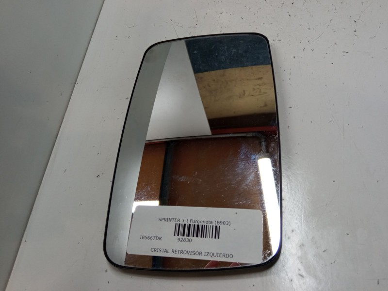 Recambio de cristal retrovisor izquierdo para mercedes-benz sprinter 3-t furgoneta (b903) 310 d 2.9 (903.461, 903.462, 903.463) 