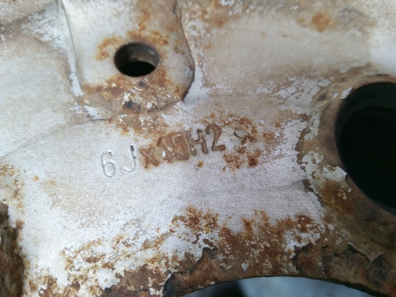 Recambio de llanta chapa 15´´ para mercedes-benz sprinter 3-t furgoneta (b903) 310 d 2.9 (903.461, 903.462, 903.463) referencia 