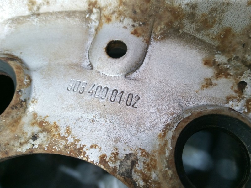 Recambio de llanta chapa 15´´ para mercedes-benz sprinter 3-t furgoneta (b903) 310 d 2.9 (903.461, 903.462, 903.463) referencia 