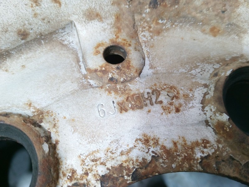 Recambio de llanta chapa 15´´ para mercedes-benz sprinter 3-t furgoneta (b903) 310 d 2.9 (903.461, 903.462, 903.463) referencia 