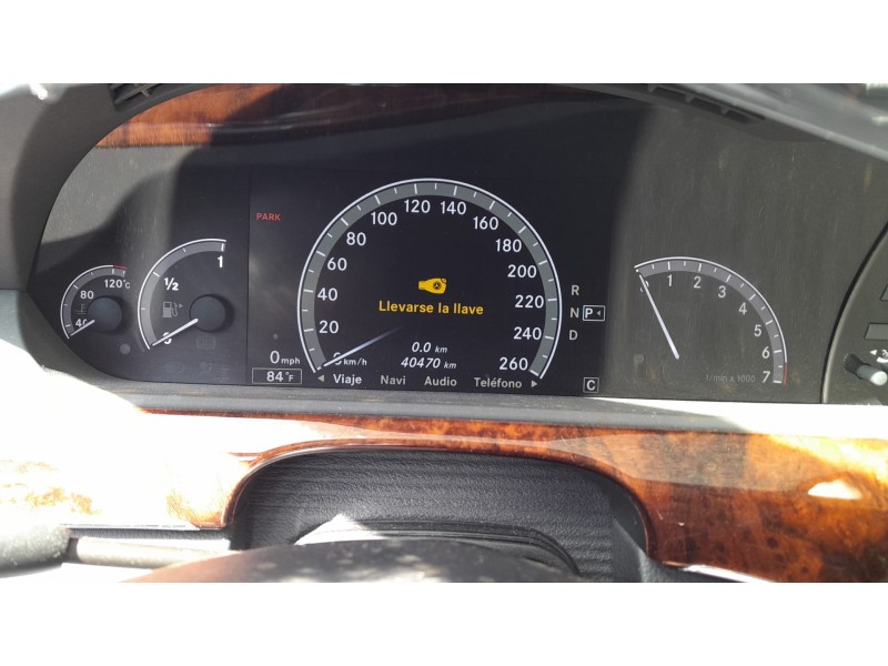 mercedes-benz clase s (w221, v221) del año 2009