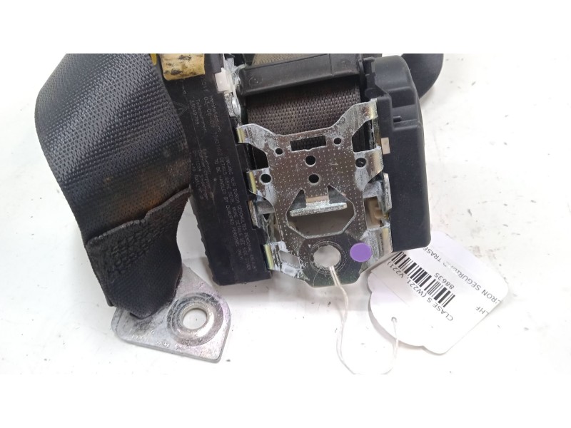Recambio de cinturon seguridad trasero izquierdo para mercedes-benz clase s (w221, v221) s 400 hybrid (221.095, 221.195) referen
