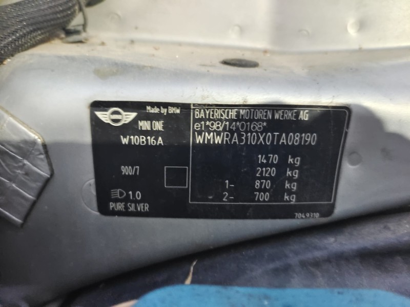 mini mini (r50, r53) del año 2001