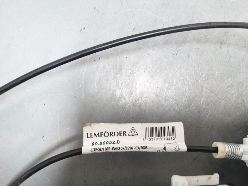 Recambio de elevalunas electrico delantero derecho para citroën berlingo / berlingo first monospace (mf_, gjk_, gfk_) 1.6 hdi 90