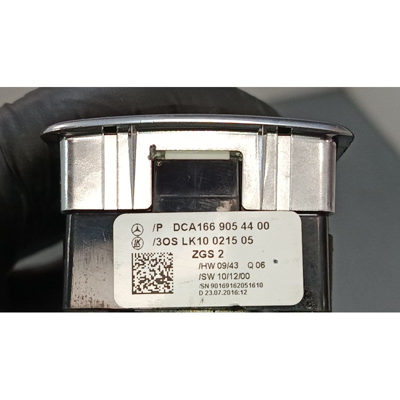 Recambio de mando elevalunas delantero izquierdo para mercedes-benz clase a (w176) a 220 d (176.003) referencia OEM IAM A1669054