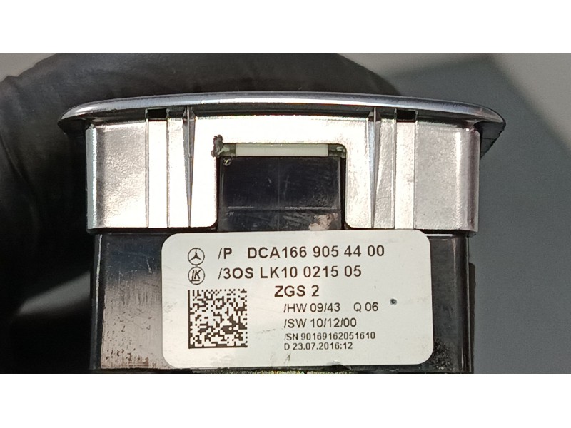 Recambio de mando elevalunas delantero izquierdo para mercedes-benz clase a (w176) a 220 d (176.003) referencia OEM IAM A1669054