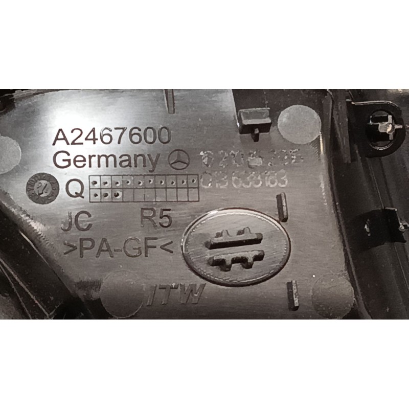 Recambio de maneta interior puerta delantera derecha para mercedes-benz clase a (w176) a 220 d (176.003) referencia OEM IAM A246