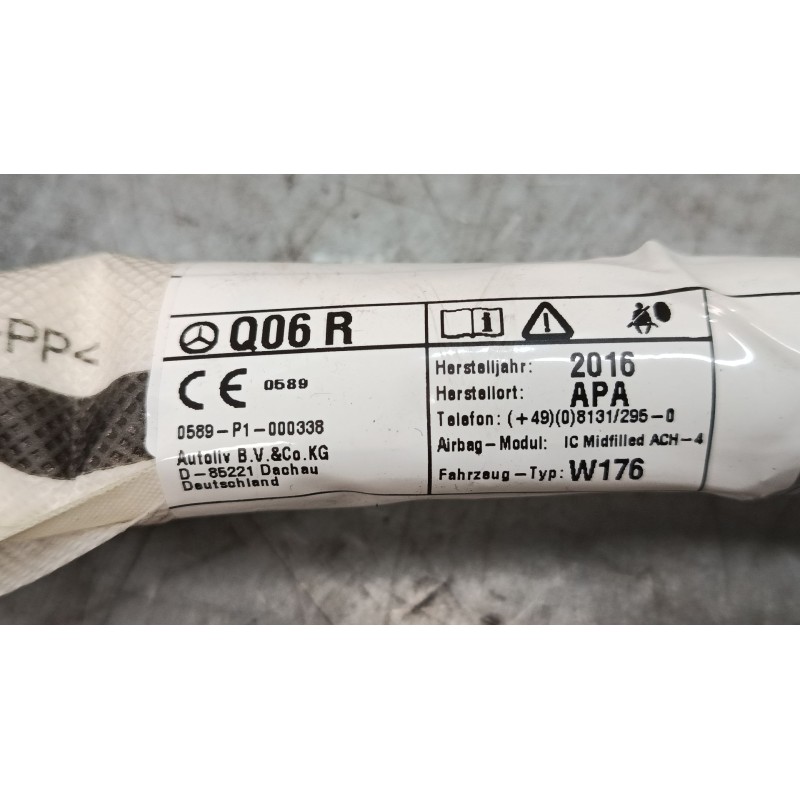 Recambio de airbag lateral delantero derecho para mercedes-benz clase a (w176) a 220 d (176.003) referencia OEM IAM 17686002022 
