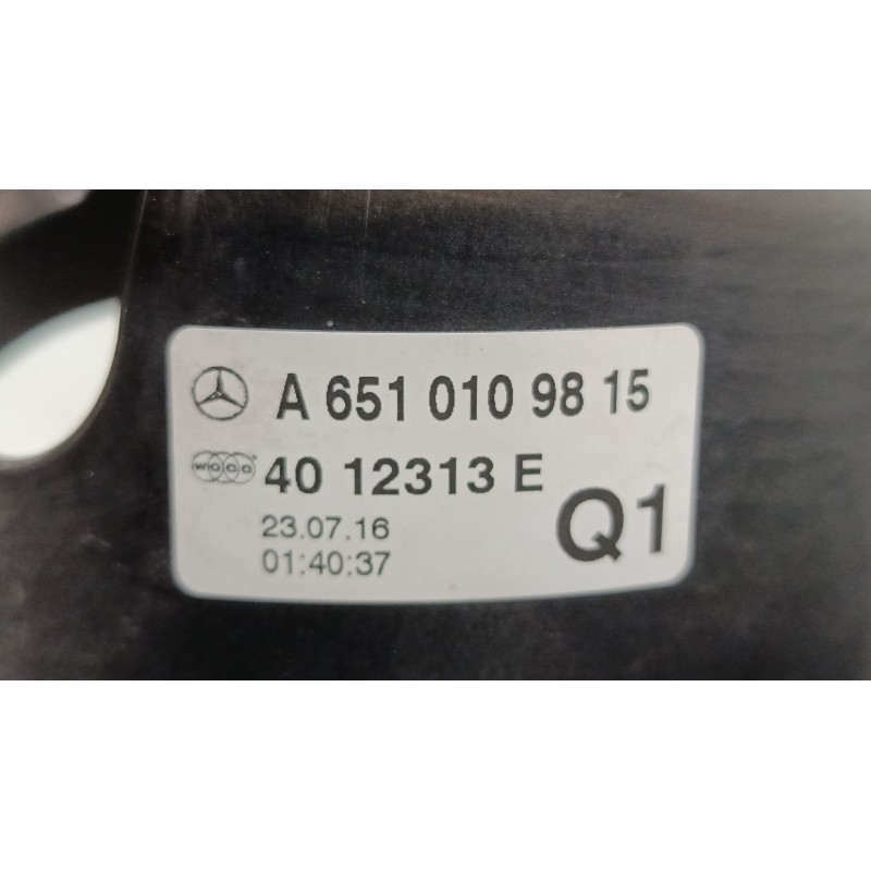 Recambio de tapa motor para mercedes-benz clase a (w176) a 220 d (176.003) referencia OEM IAM A6510109815  