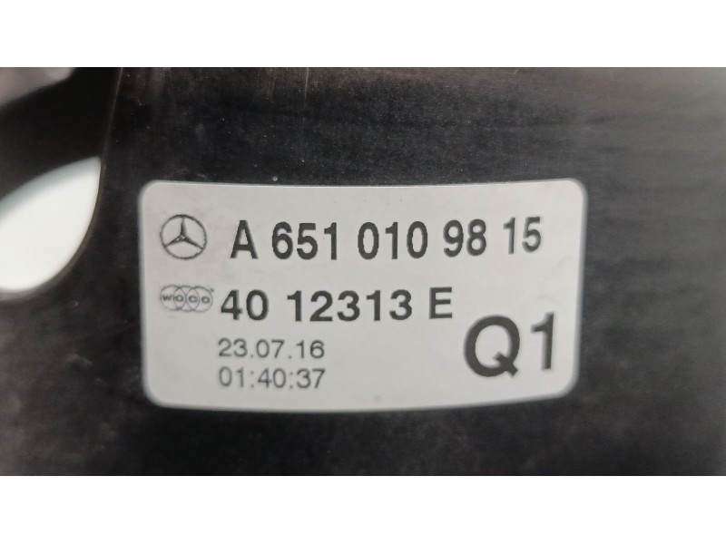 Recambio de tapa motor para mercedes-benz clase a (w176) a 220 d (176.003) referencia OEM IAM A6510109815  