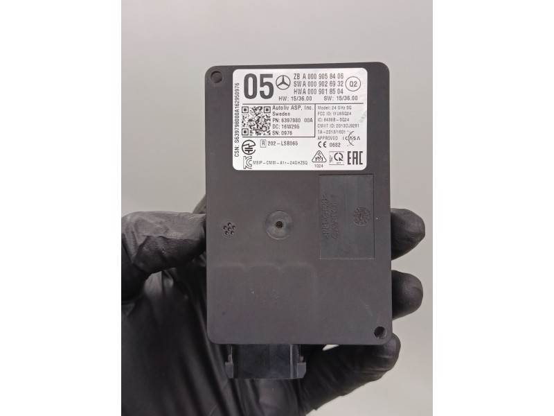 Recambio de modulo radar control distancia para mercedes-benz clase a (w176) a 220 d (176.003) referencia OEM IAM A0009058406 A0