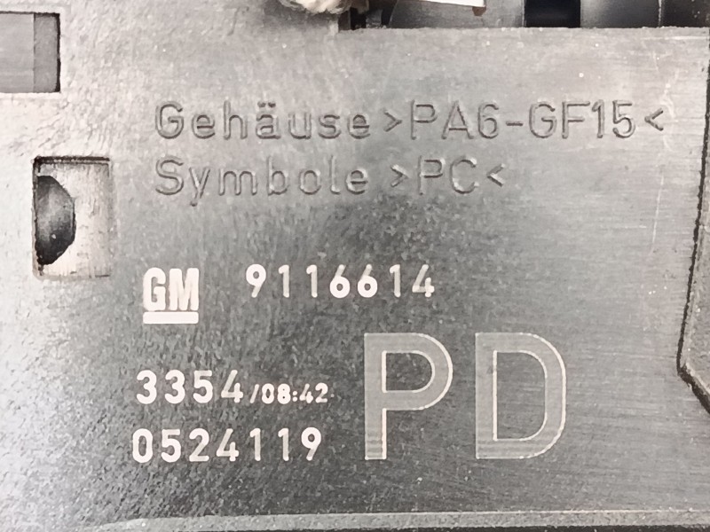 Recambio de conmutador de luces para opel combo tour 1.7 cdti 16v referencia OEM IAM 0524119  