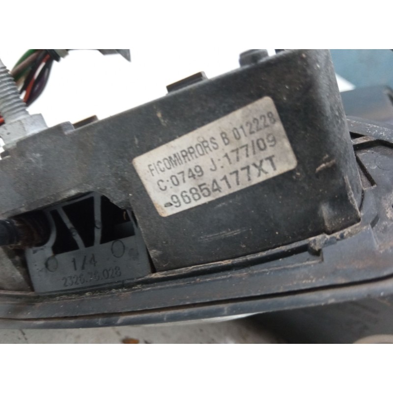 Recambio de retrovisor electrico derecho abatible para peugeot 3008 i monospace (0u_) 1.6 vti referencia OEM IAM 96854177XT  