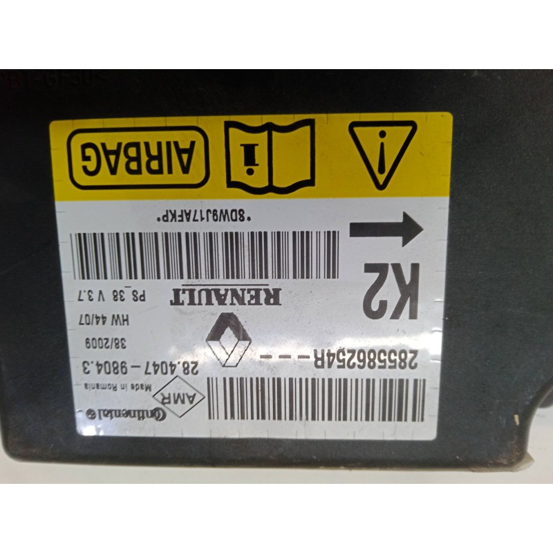 Recambio de centralita airbag para renault megane iii coupé (dz0/1_) 1.6 16v (dz0u, dz1b, dz1h) referencia OEM IAM 285586254R  2