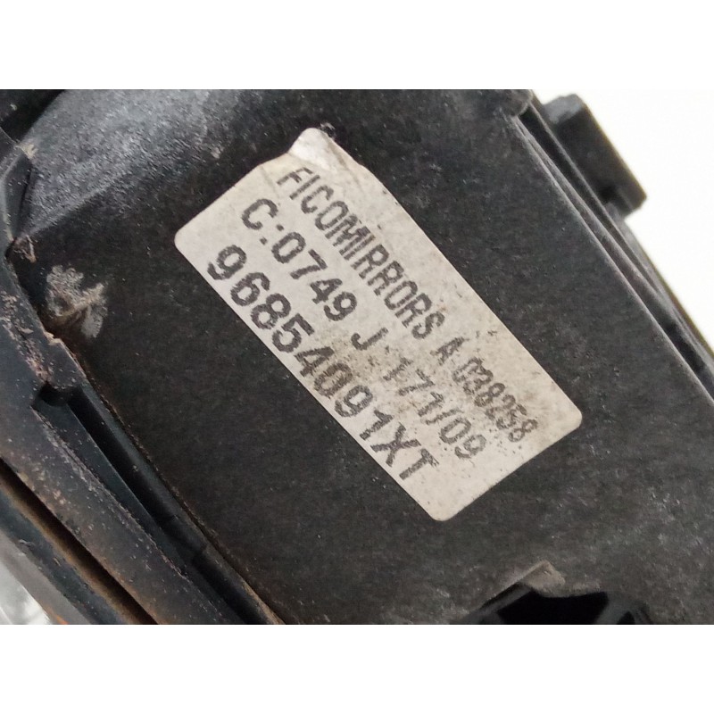 Recambio de retrovisor electrico izquierdo abatible para peugeot 3008 i monospace (0u_) 1.6 vti referencia OEM IAM 96854091XT  