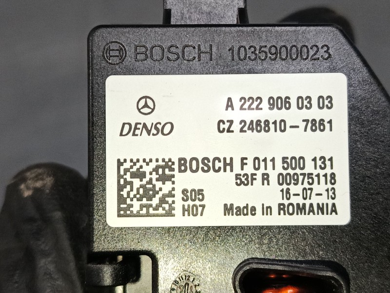 Recambio de resistencia calefaccion para mercedes-benz clase a (w176) a 220 d (176.003) referencia OEM IAM A2229060303  