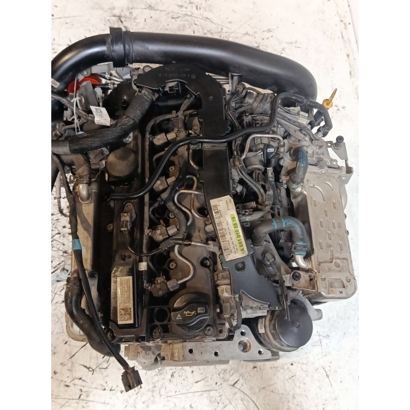 Recambio de motor completo para mercedes-benz clase a (w176) a 220 d (176.003) referencia OEM IAM Código motor: 651.930  