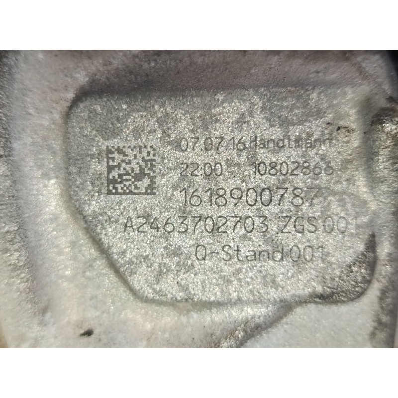 Recambio de caja de cambios automatica para mercedes-benz clase a (w176) a 220 d (176.003) referencia OEM IAM A2463702703  