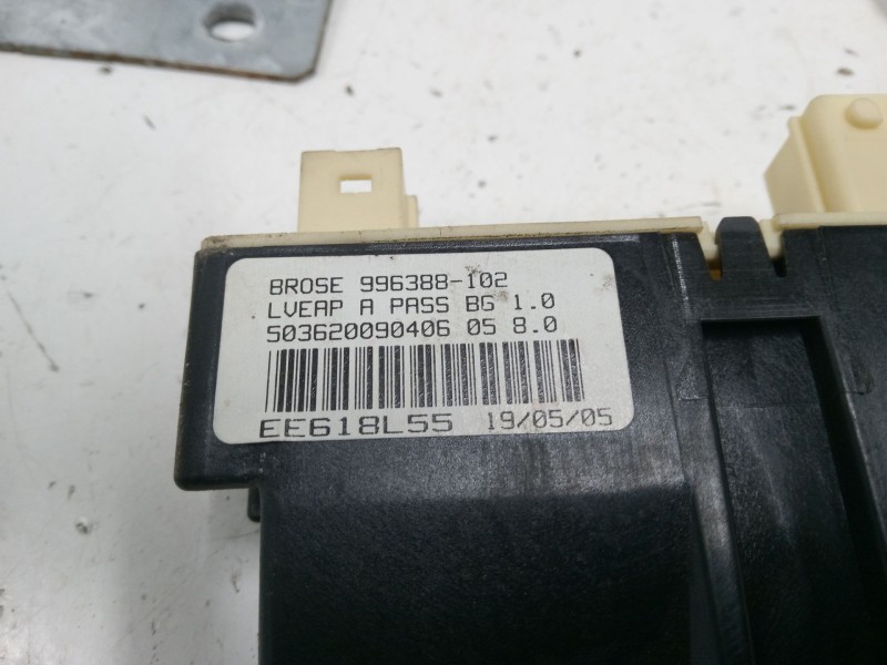 Recambio de elevalunas electrico delantero derecho para peugeot 307 sw (3h) 1.6 16v referencia OEM IAM 503620090406  