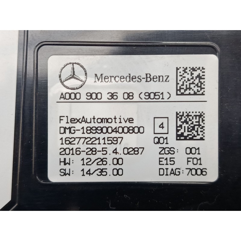 Recambio de luz interior delantera para mercedes-benz clase a (w176) a 220 d (176.003) referencia OEM IAM A00090036089051  