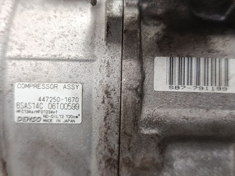 Recambio de compresor a/a para mercedes-benz clase a (w176) a 220 d (176.003) referencia OEM IAM 4472501670  